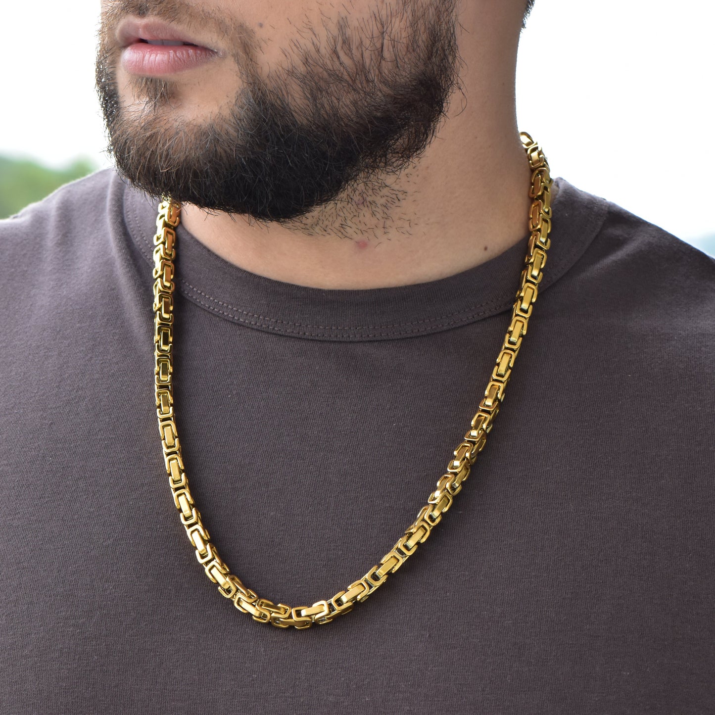 Cadena Rustica Hombre