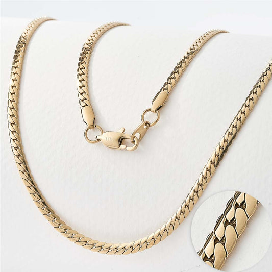 Cadena Grabada Mujer