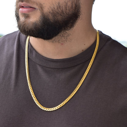 Cadena Grabada Hombre