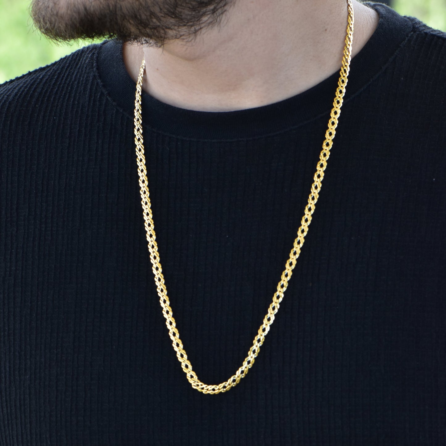 Cadena Entrelazada Hombre
