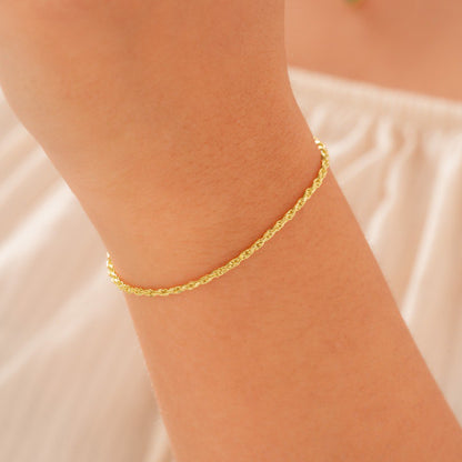 Pulsera Lazo Mujer 2mm