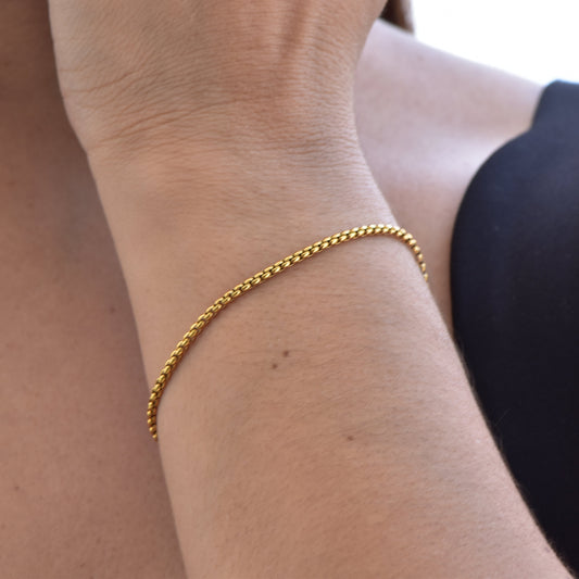 Pulsera Veneciana 2mm 18cm